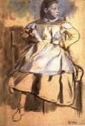 Edgar Degas Giulia Bellelli,Study for The Bellelli family oil painting artist